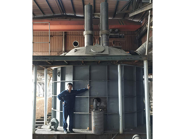 Once through submerged arc furnace